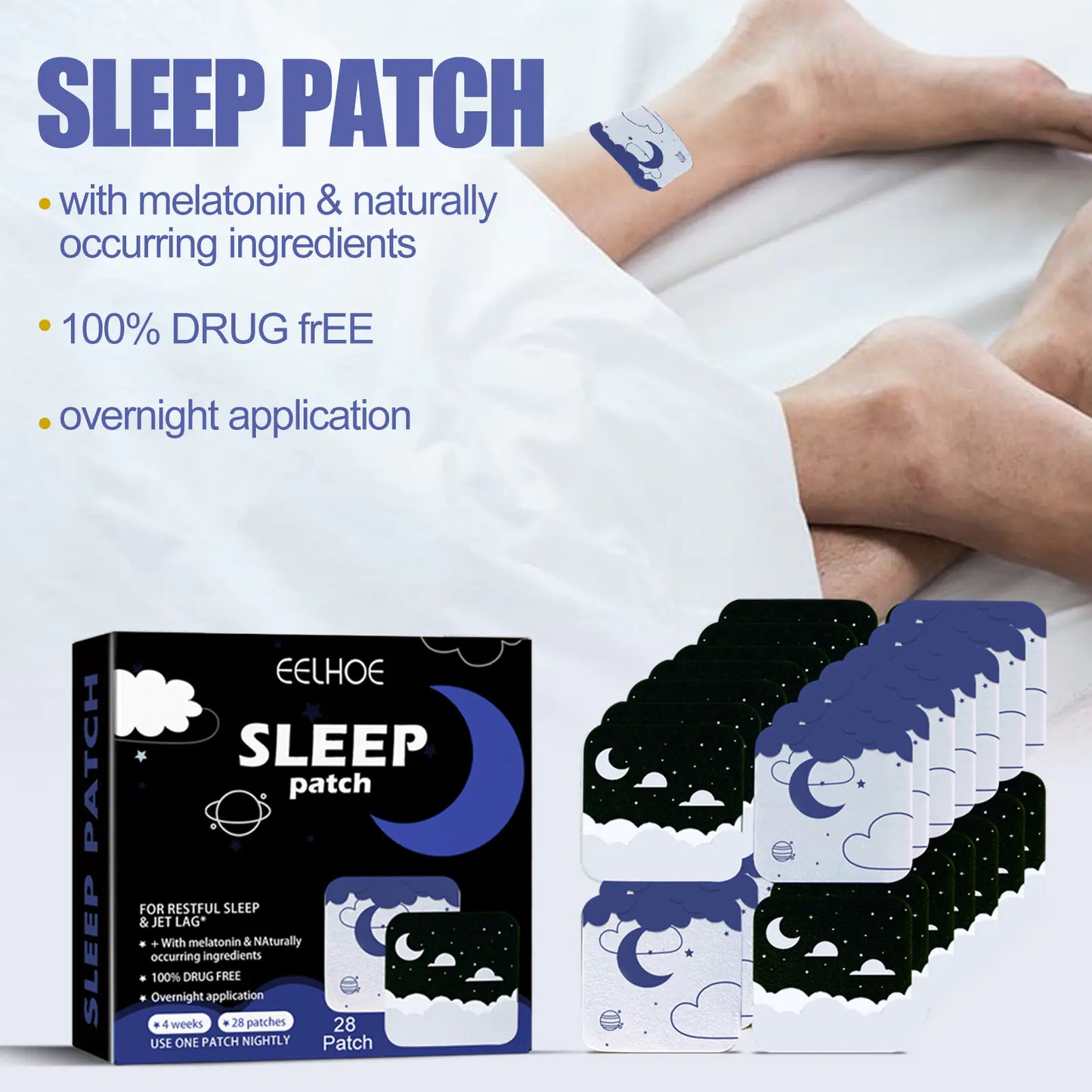 EELHOE Sleep Aid Patches for Better Sleep Quality